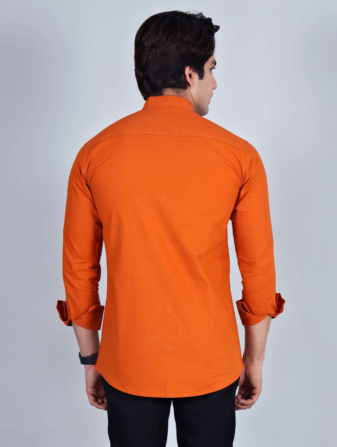 mens solid casual shirt - 20287762 -  Standard Image - 2