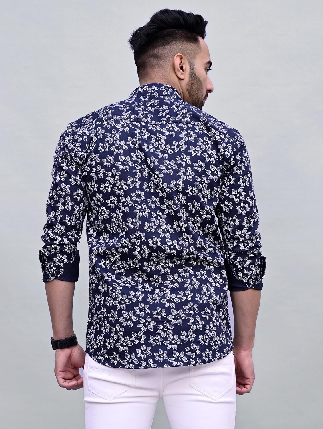 mens florals casual shirt - 20287770 - Standard Image - 2