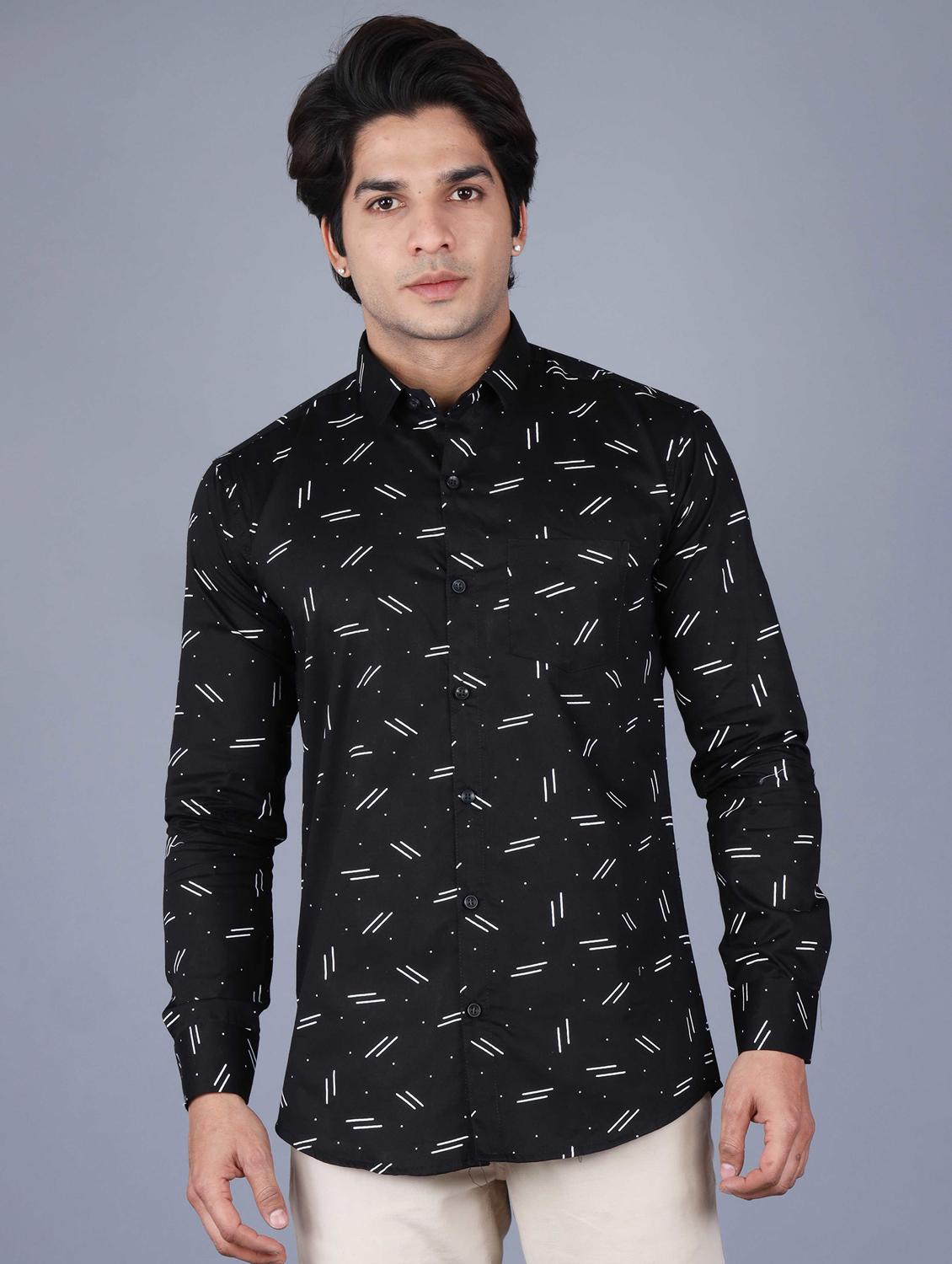 mens printed casual shirt - 20287776 -  Zoom Image - 0