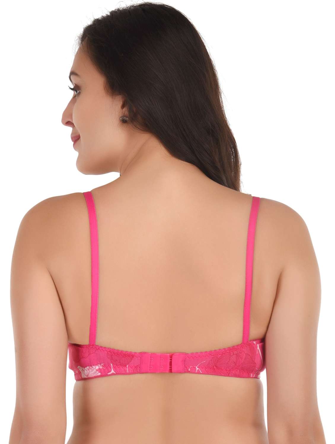 pink nylon regular bra - 20288524 -  Standard Image - 2