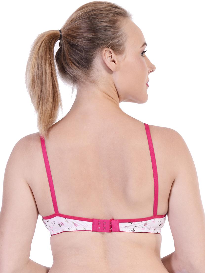 white nylon regular bra - 20288592 - Standard Image - 2