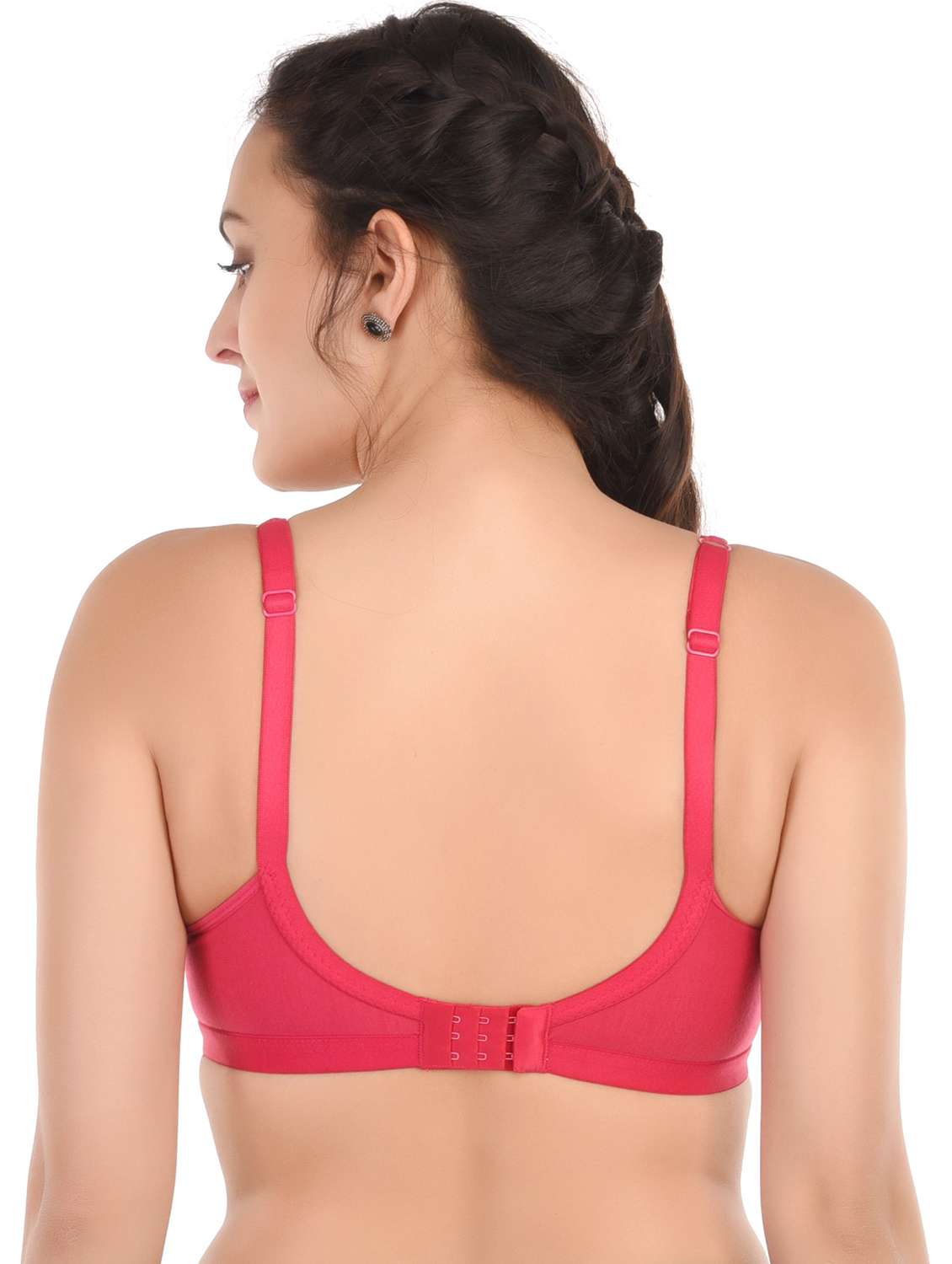 multi colored cotton blend sports bra - 20288618 -  Standard Image - 2