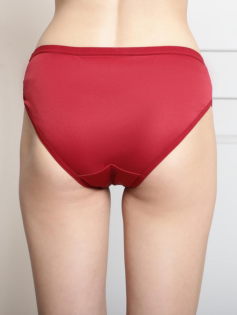 red solid hipster panty - 20289918 - Standard Image - 2