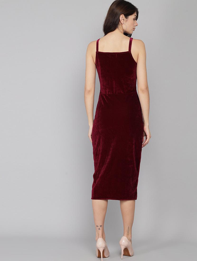 women's bodycon solid dress - 20290080 - Standard Image - 2