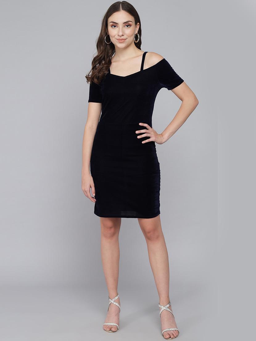 women's bodycon solid dress - 20290088 - Standard Image - 2