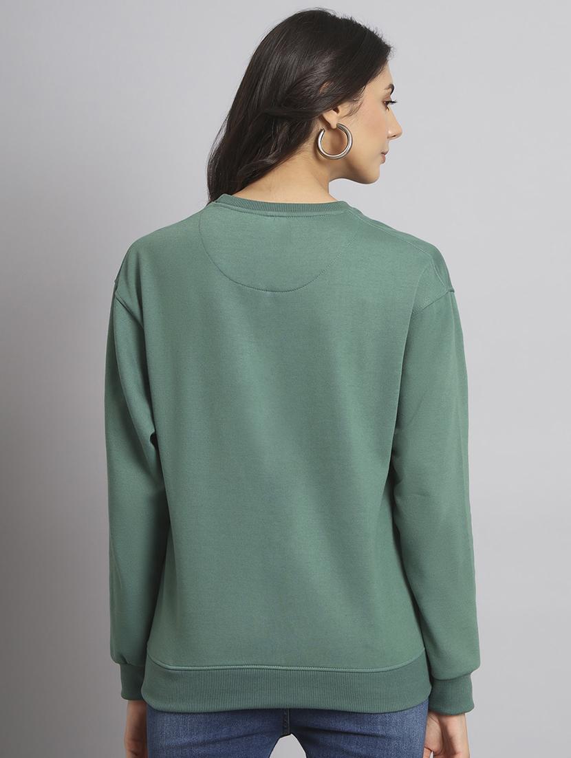women's chest print sweatshirt - 20291850 - Standard Image - 2