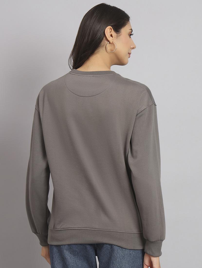 women's front print sweatshirt - 20291861 - Standard Image - 2