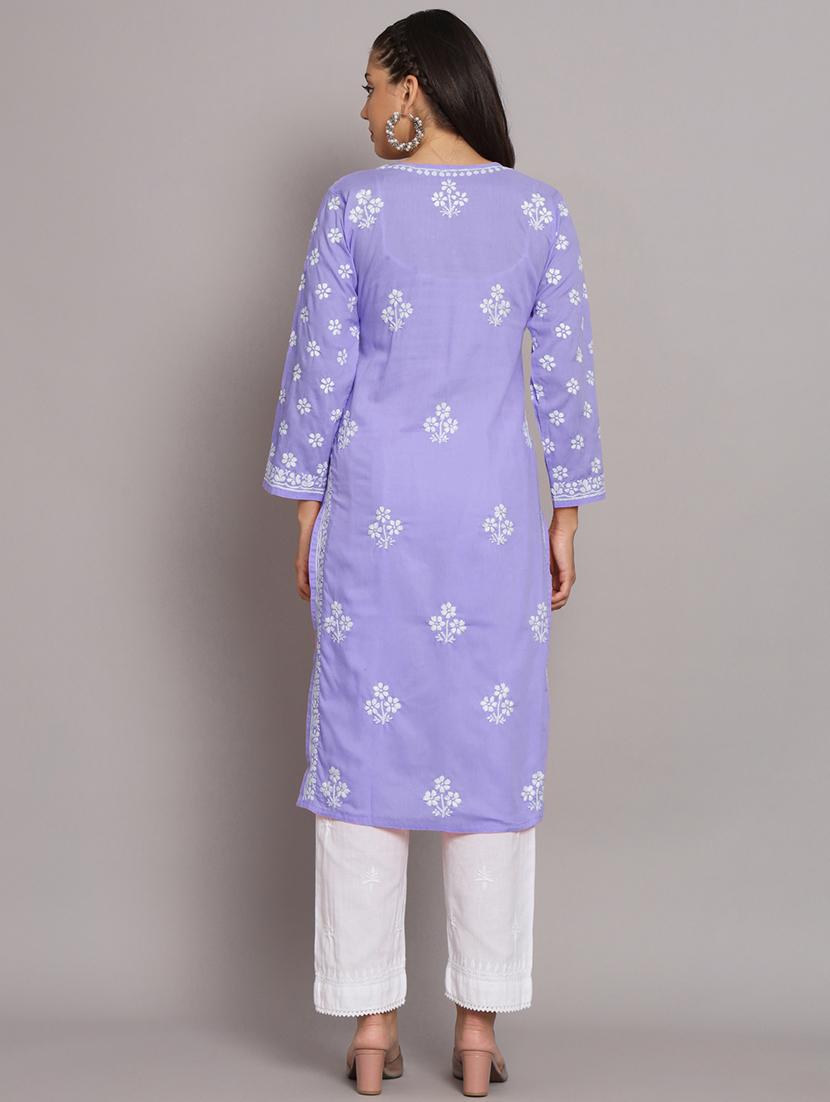 women's straight kurta - 20291897 - Standard Image - 2