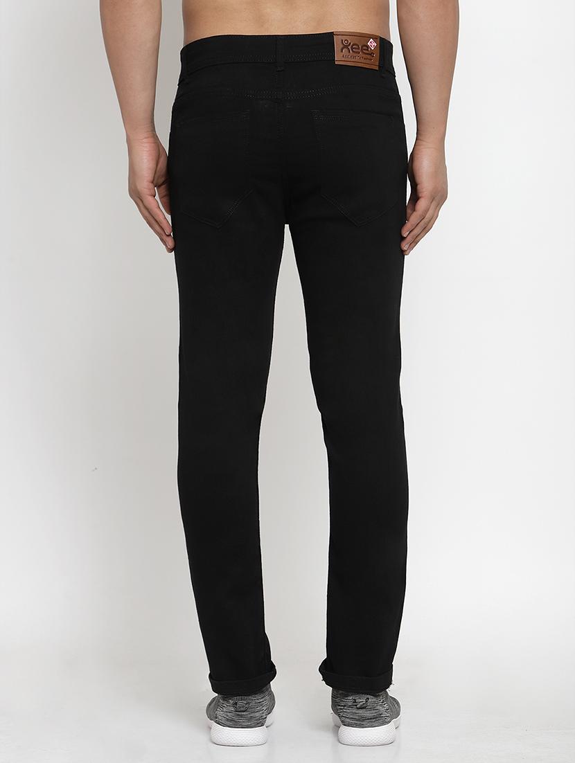 men solid slim fit plain jean - 20292248 - Standard Image - 2