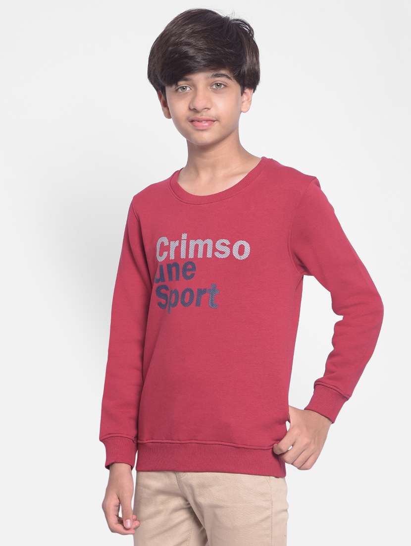 boys typography sweatshirt - 20292466 -  Standard Image - 2