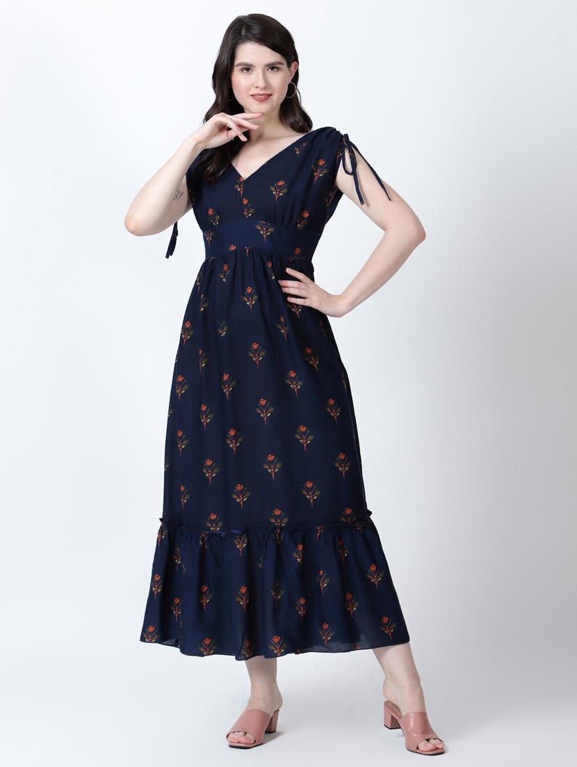women's tiered dress floral dress - 20292576 - Zoom Image - 0