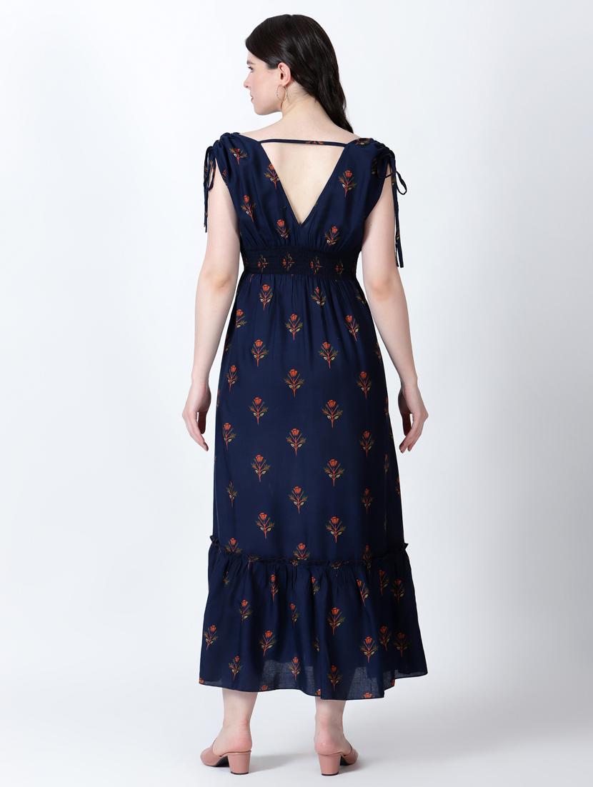 women's tiered dress floral dress - 20292576 - Standard Image - 2