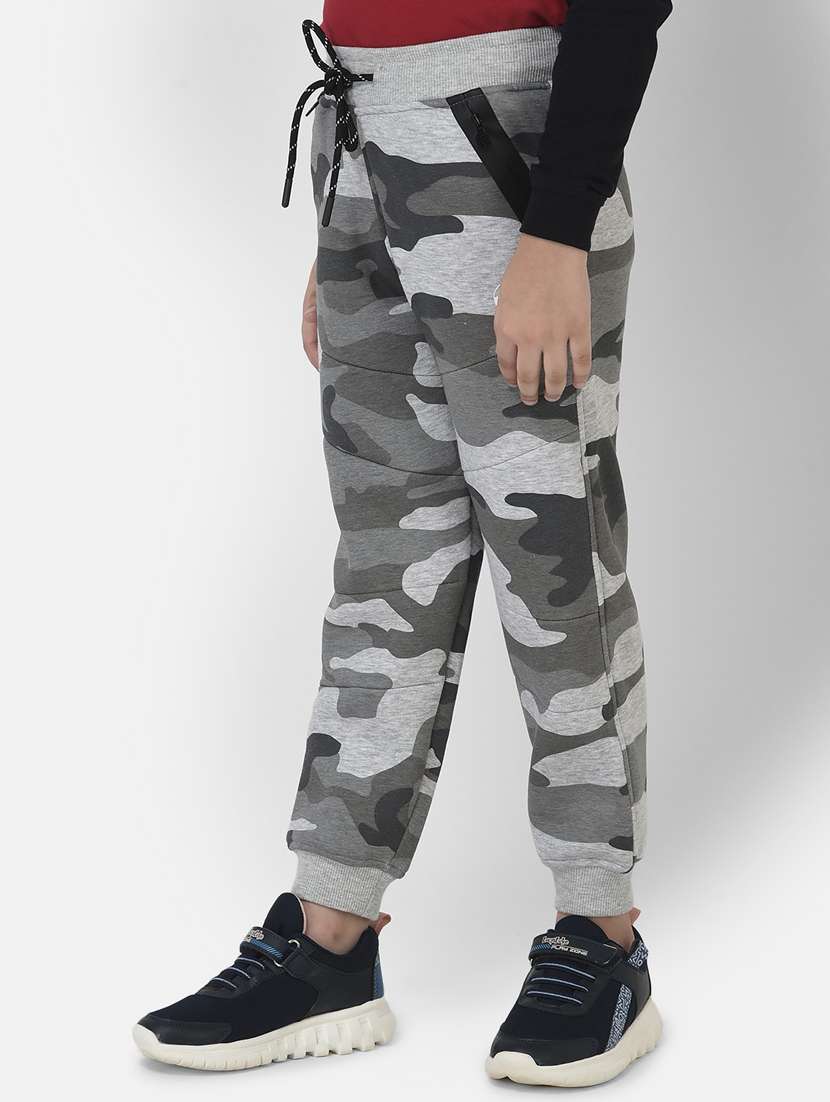boys grey polyester blend joggers  - 20293979 -  Standard Image - 2