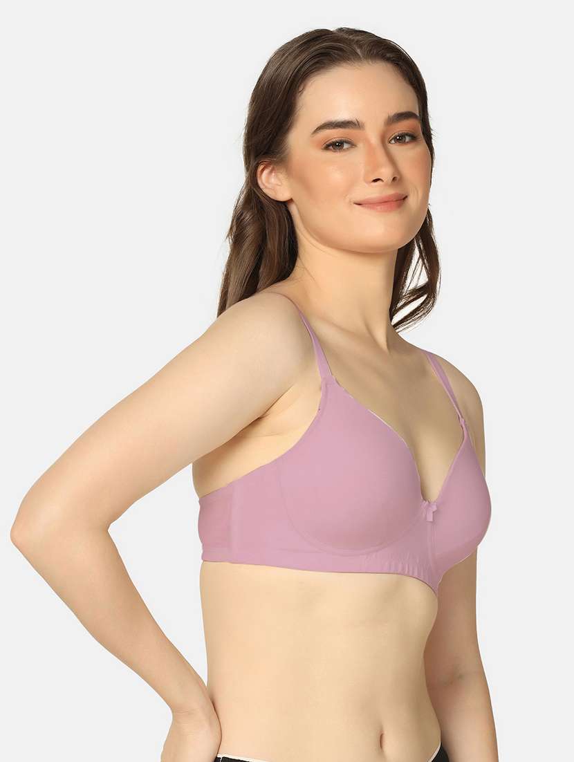 women solid bra combo - 20295834 -  Standard Image - 2
