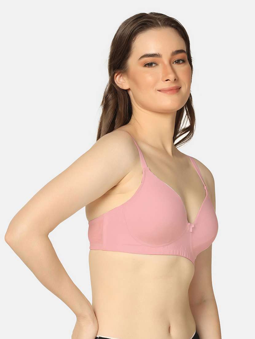 women solid bra combo - 20295835 -  Standard Image - 2
