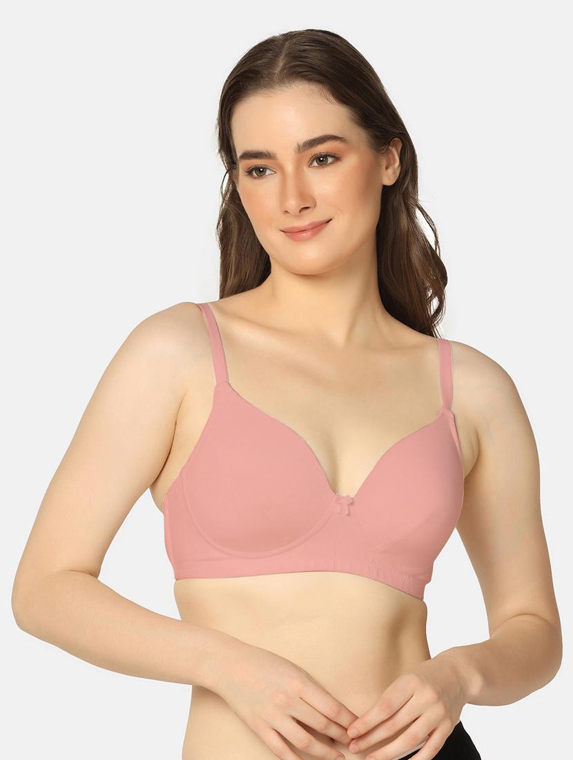 women solid bra combo - 20295842 - Standard Image - 2