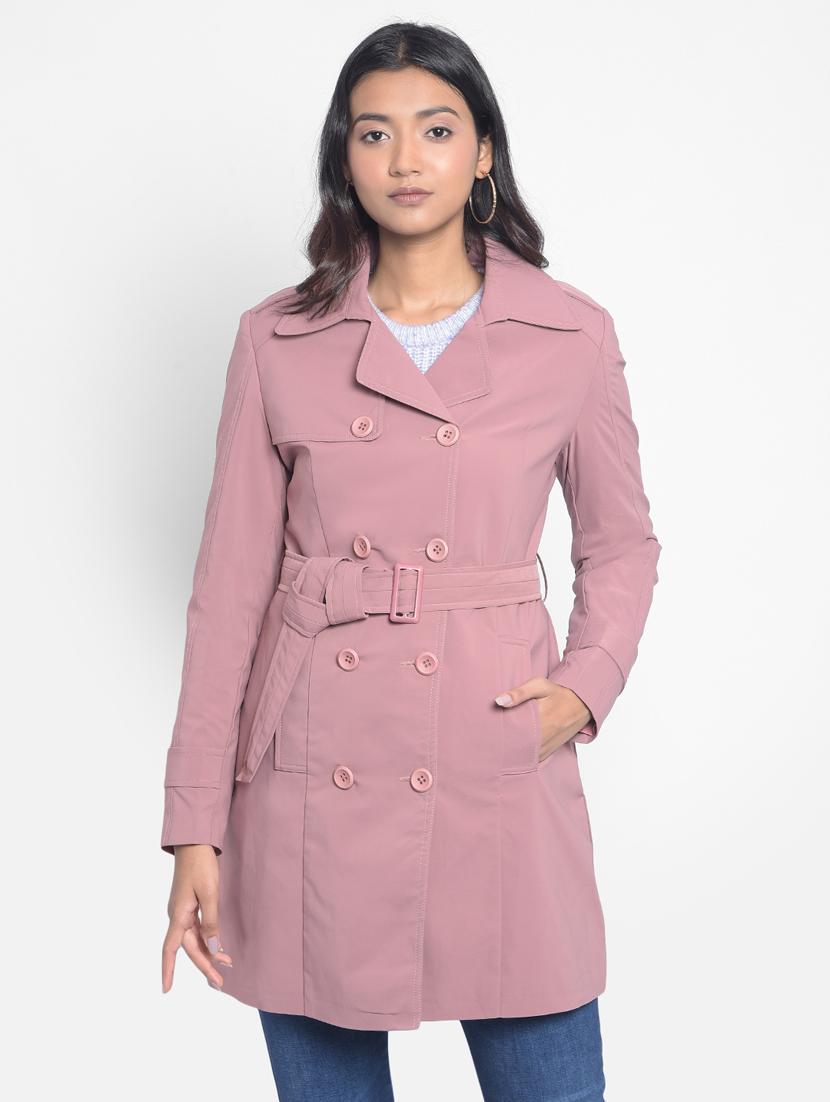 women pink polyester casual blazer - 20295952 -  Zoom Image - 0
