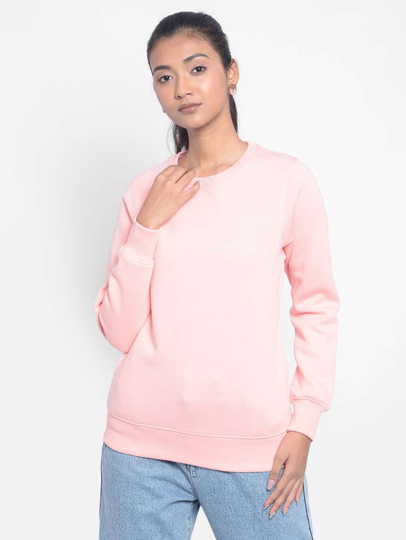 women's plain sweatshirt