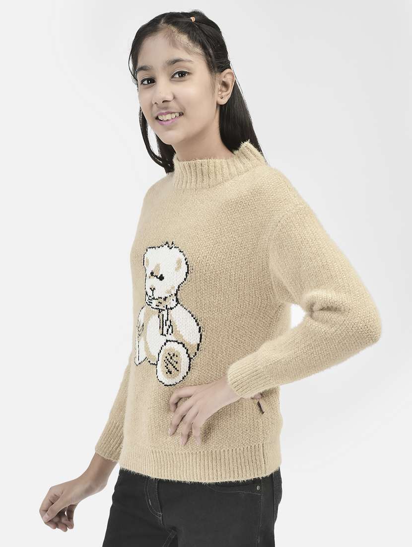 girls graphic print pullover - 20296247 -  Standard Image - 2