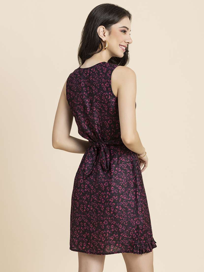 women's ruffle floral dress - 20296490 -  Standard Image - 2