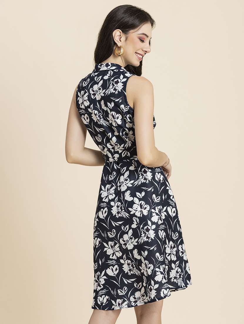 women's wrap floral dress - 20296505 -  Standard Image - 2