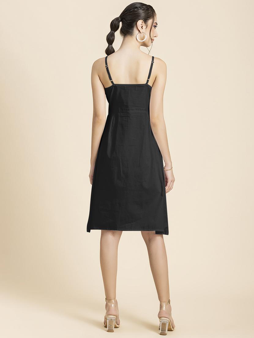 women's solid dress - 20296514 - Standard Image - 2