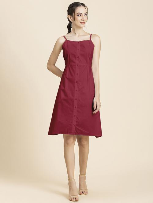 women's solid dress - 20296516 - Standard Image - 0