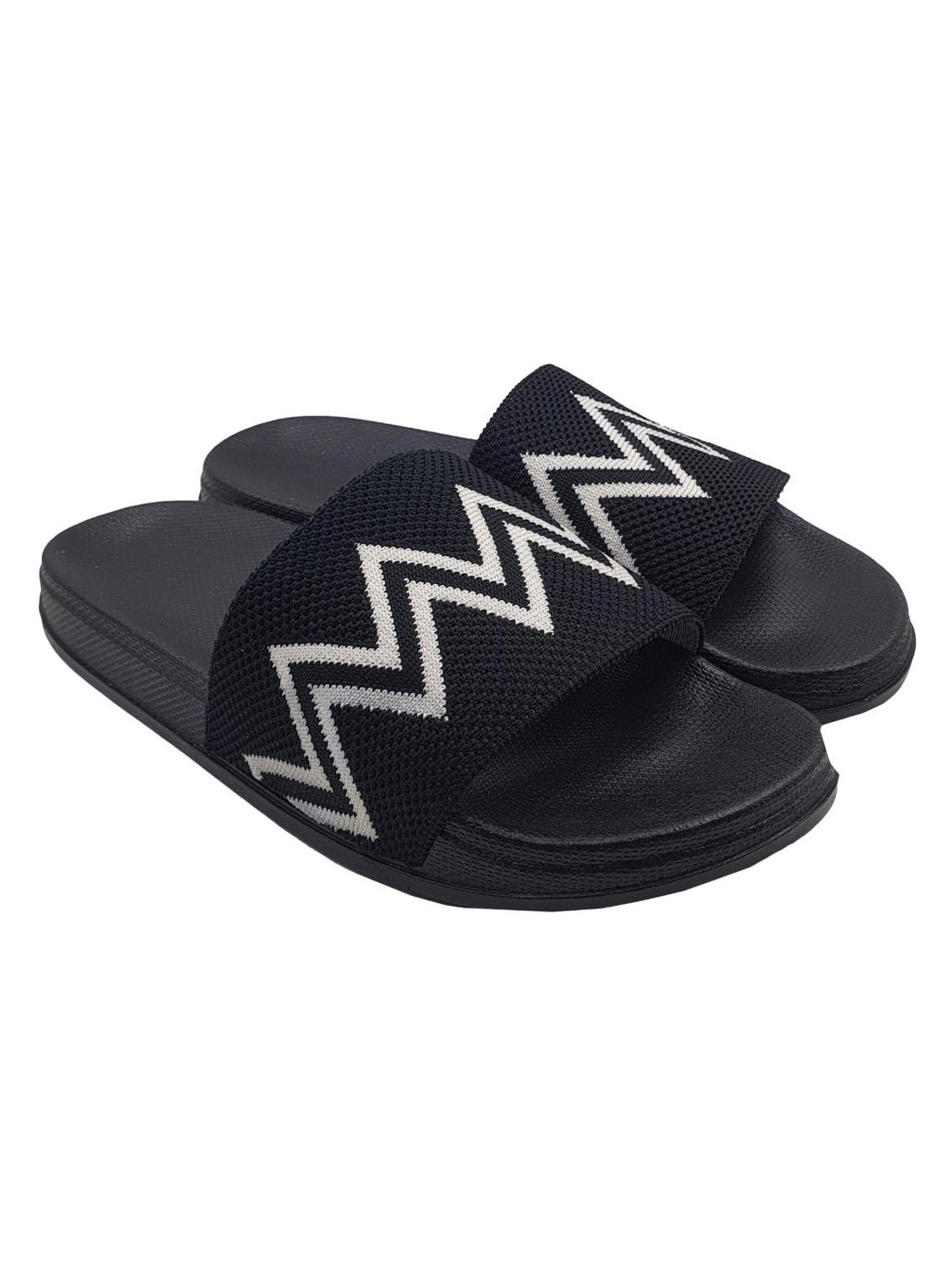 women black knitted flip flop - 20297093 - Zoom Image - 0
