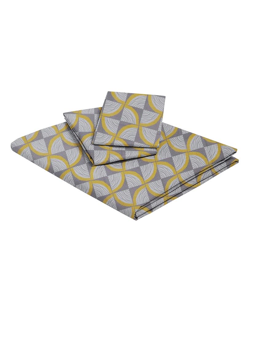 multi color double queen bedsheet with 2 pillow covers - 20299264 - Standard Image - 2