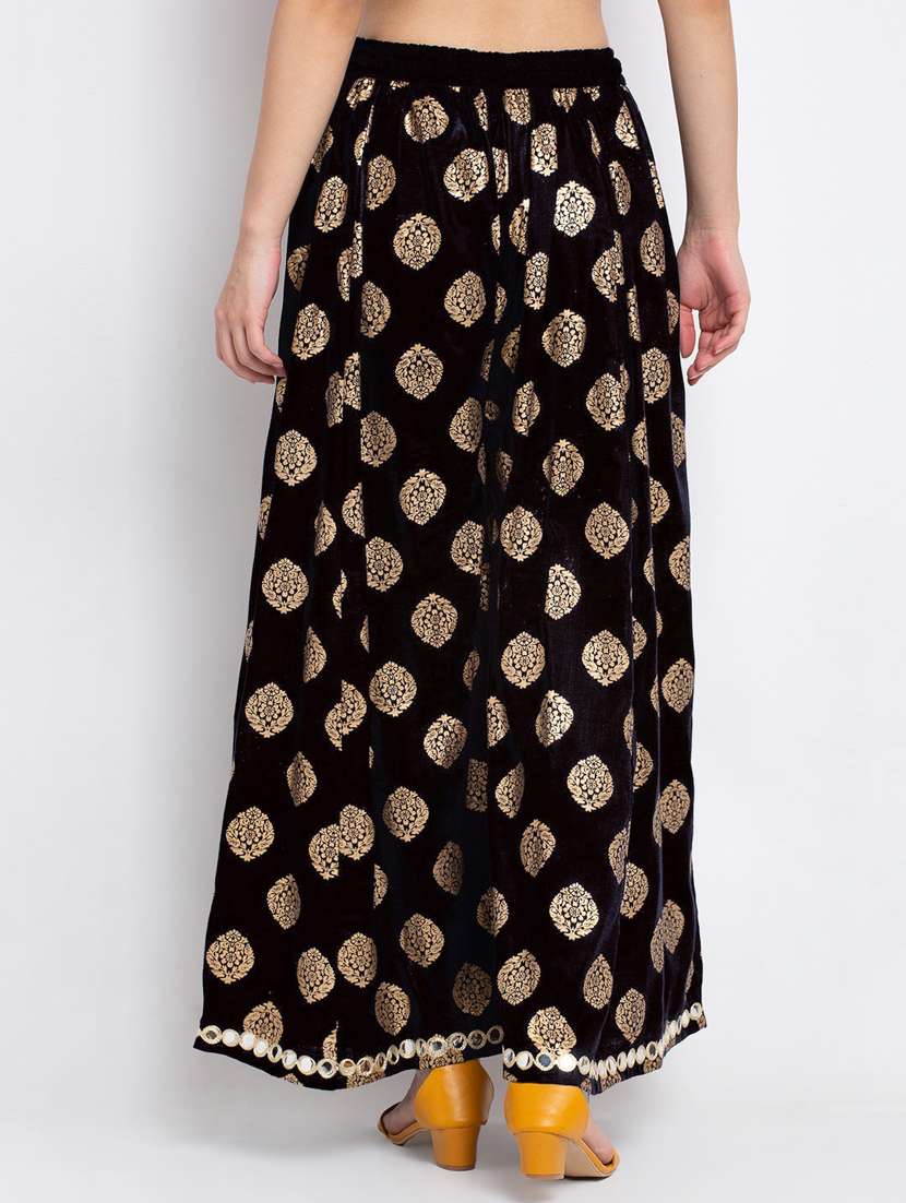 women floral print viscose palazzo - 20300723 -  Standard Image - 2