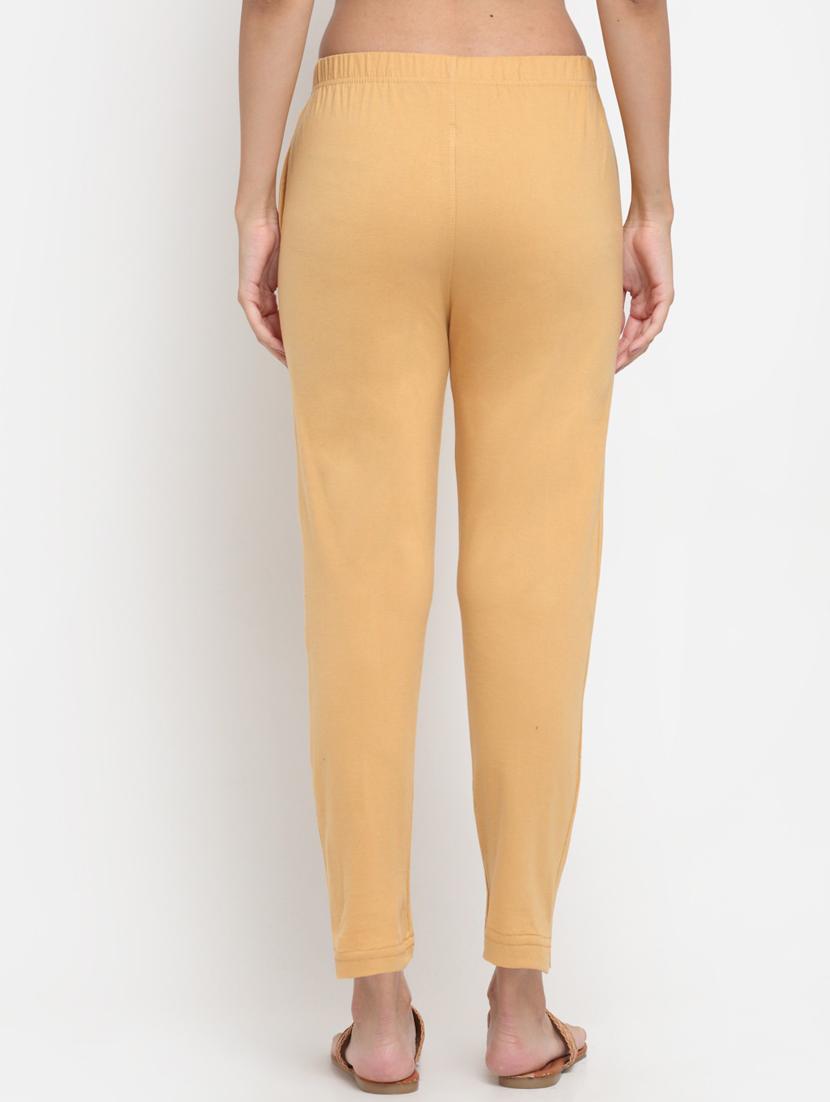 women mid rise solid legging - 20300833 - Standard Image - 2