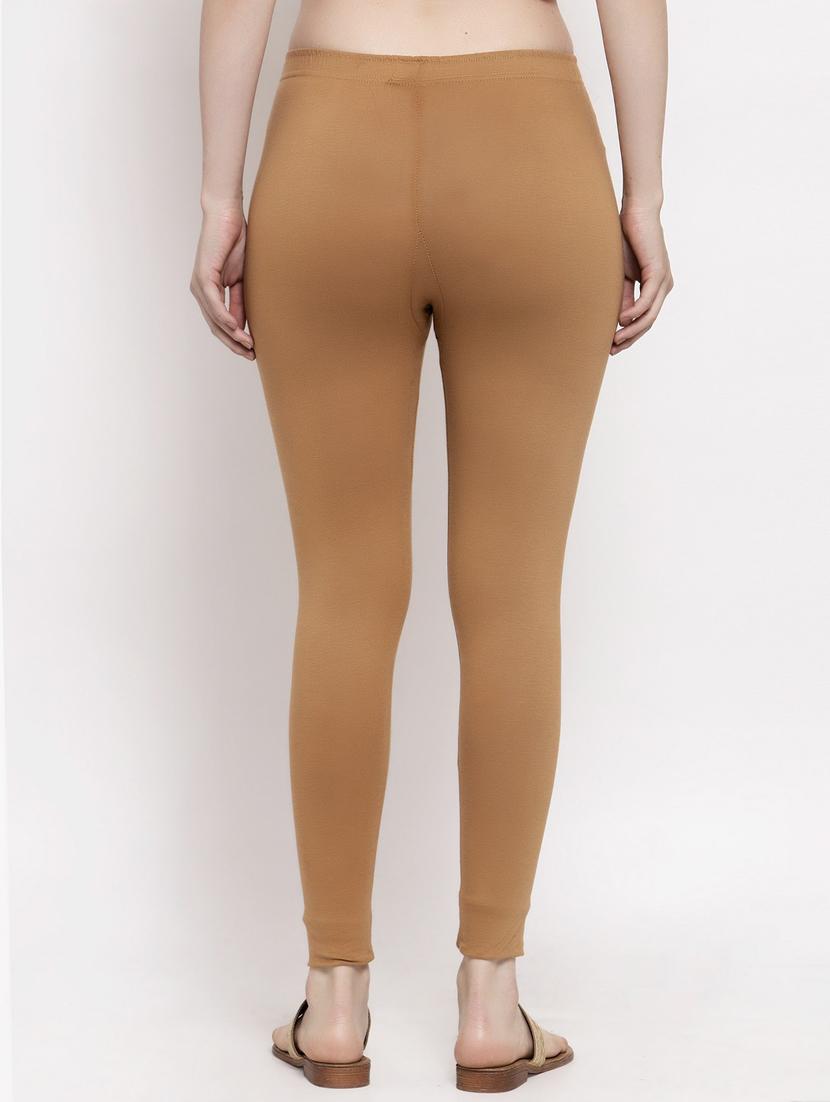 women pack of 3 solid leggings - 20300839 - Standard Image - 7