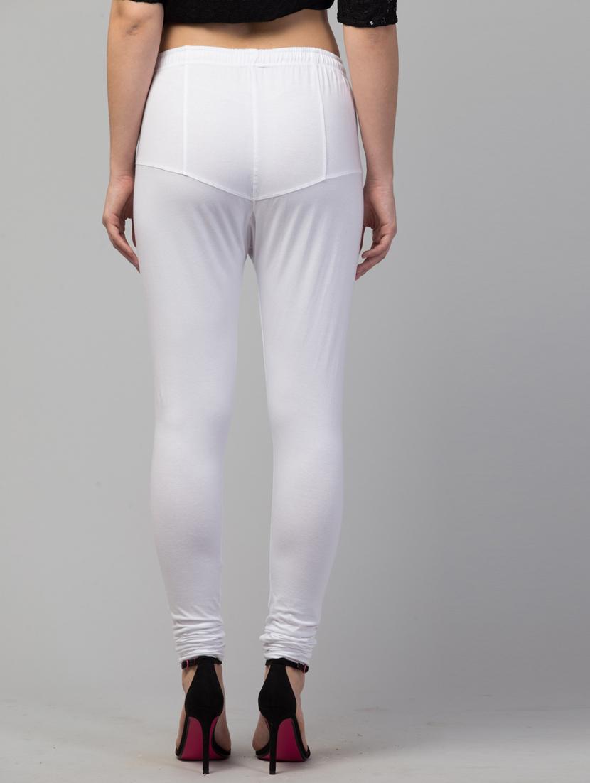 women mid rise solid legging - 20300848 - Standard Image - 2