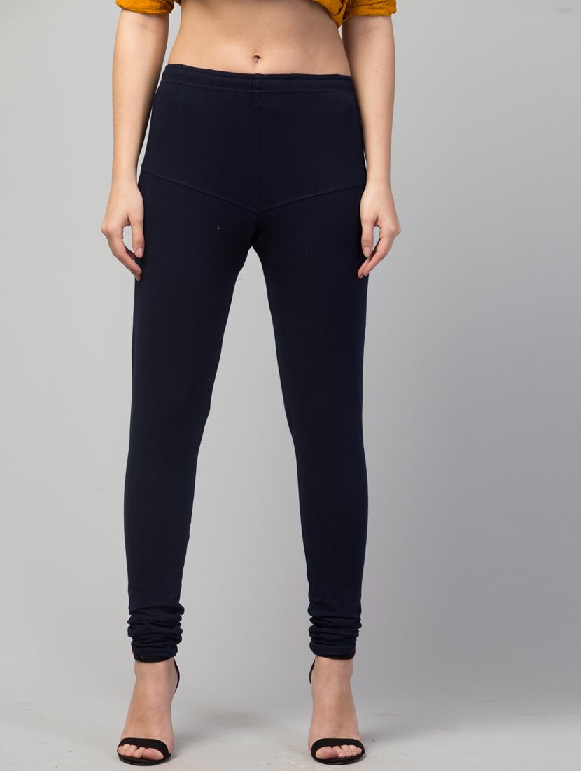 women mid rise solid legging - 20300850 -  Zoom Image - 0