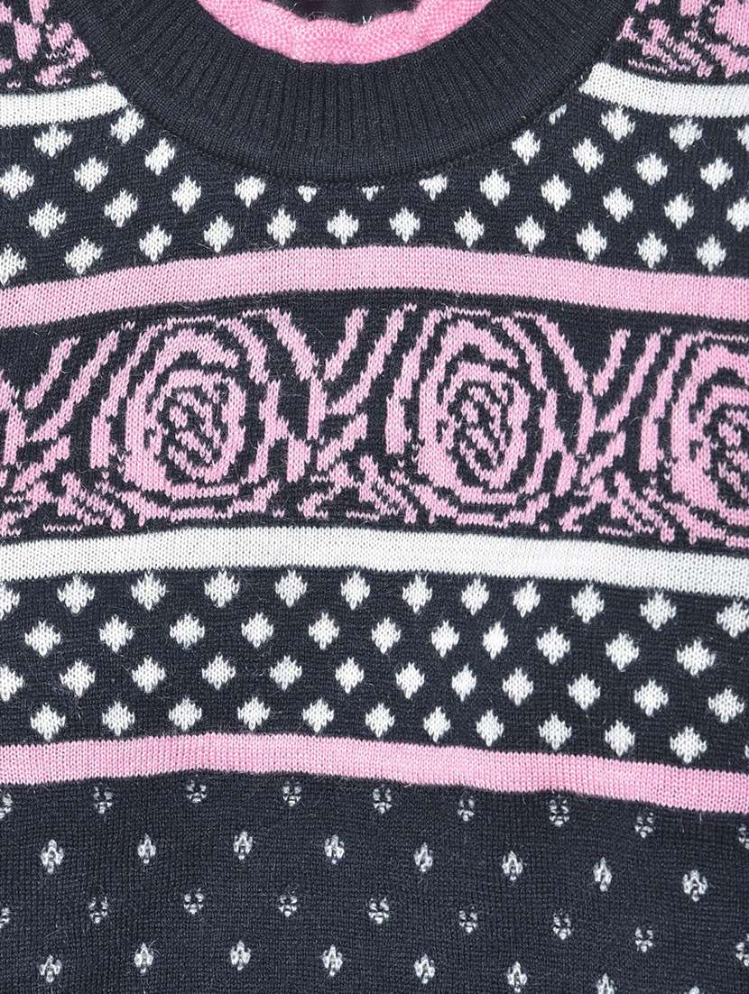 girls printed pullover - 20301766 - Standard Image - 2