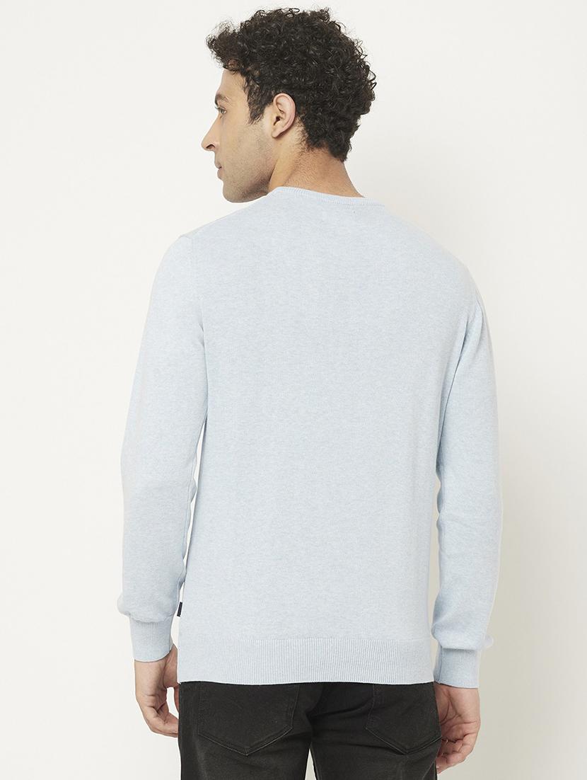 men light blue cotton cardigan - 20301851 - Standard Image - 2
