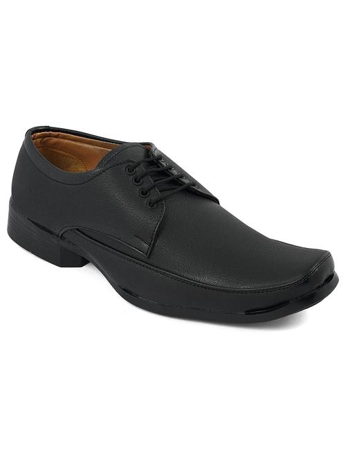 men black lace-up derby shoes - 20302034 -  Standard Image - 0