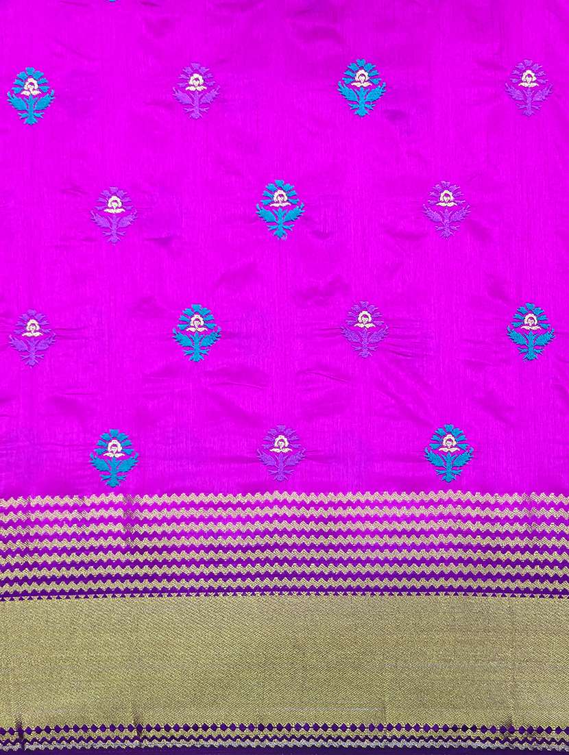 women's self design pink colored saree with blouse - 20306292 -  Standard Image - 2