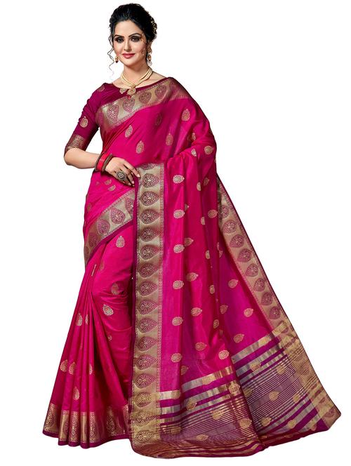 women's banarasi saree with blouse - 20306647 -  Standard Image - 0