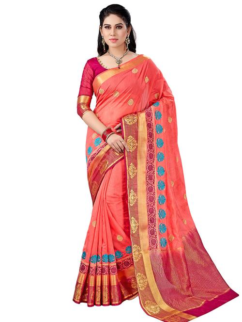 women's banarasi saree with blouse - 20306715 -  Standard Image - 0