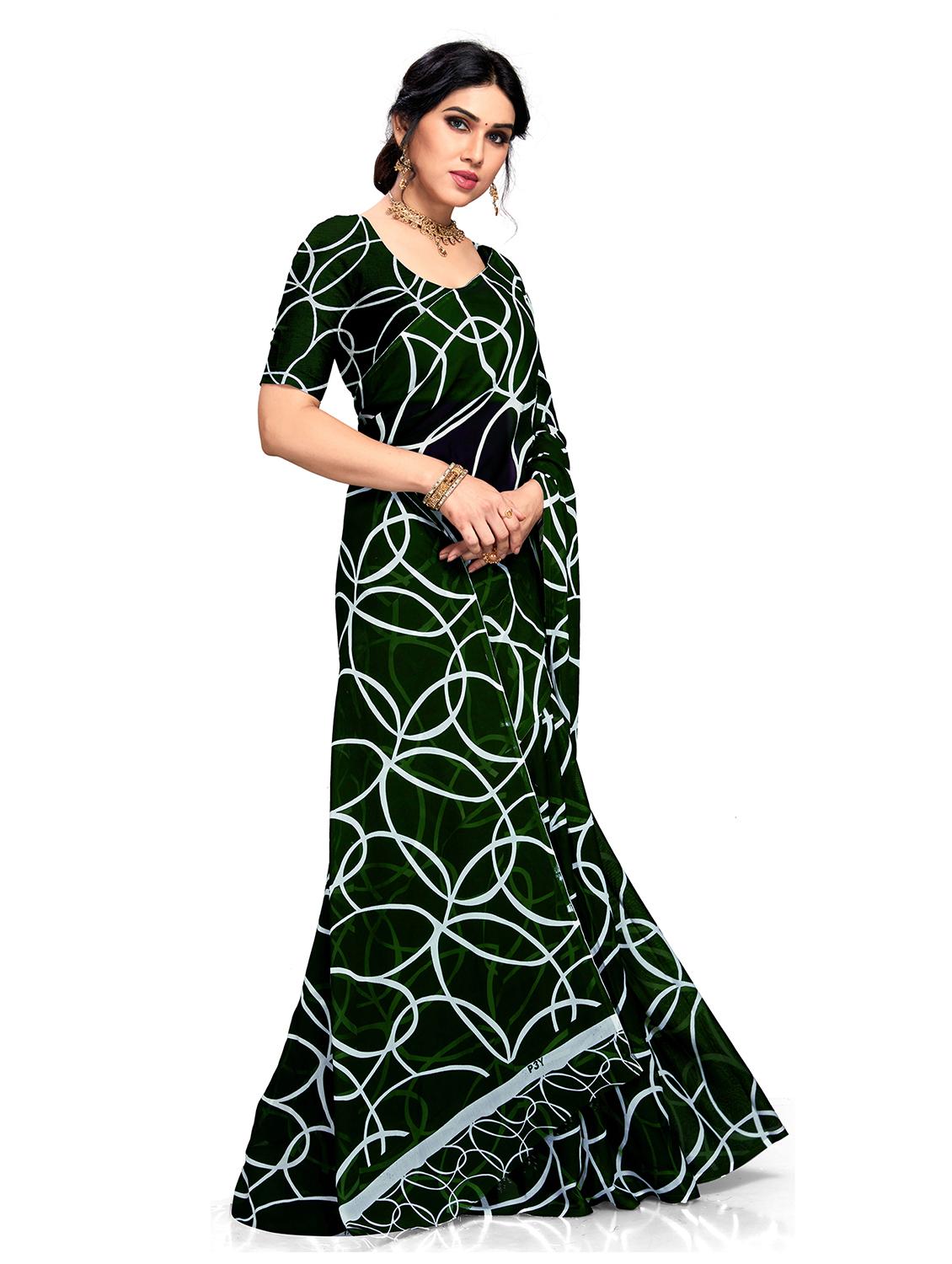 women's saree combo with blouse - 20306896 - Standard Image - 2