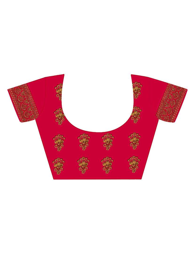 women's embroidered saree with blouse - 20307089 -  Standard Image - 2