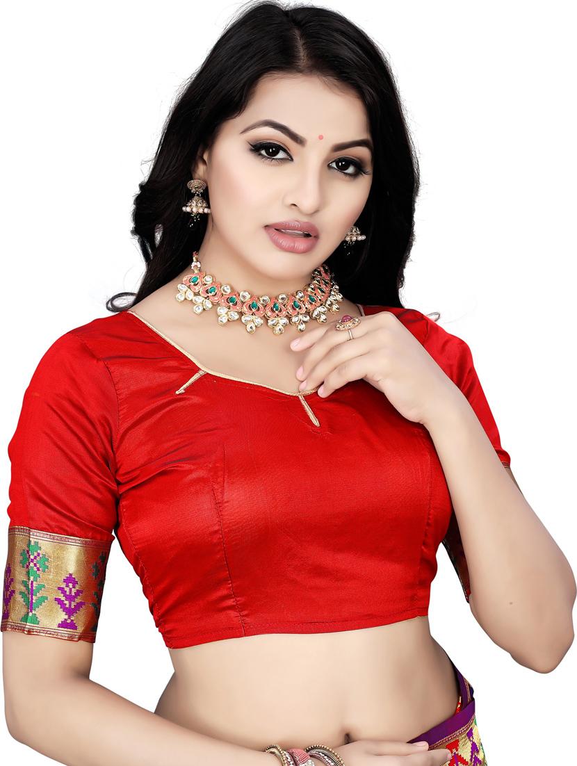women's banarasi saree with blouse - 20307174 - Standard Image - 2