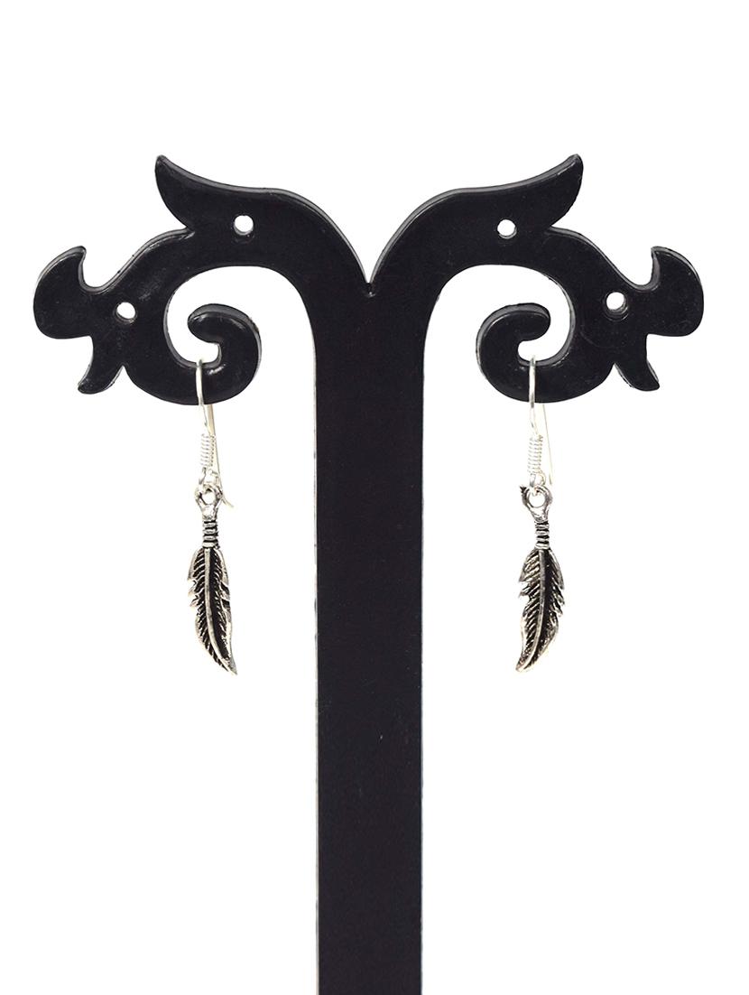 women silver drop earrings - 20309126 - Standard Image - 2