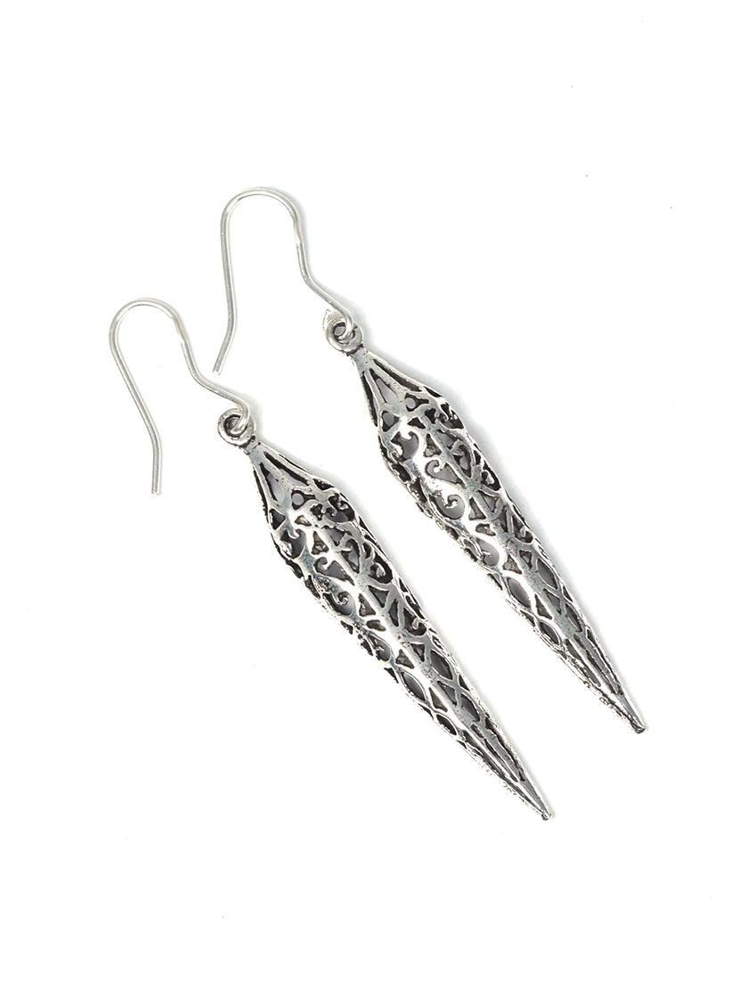 women silver drop earrings - 20309129 - Zoom Image - 0