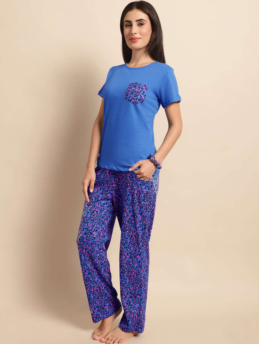 floral print pyjama nightwear set - 20309396 - Standard Image - 2