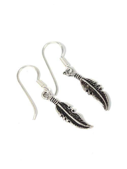 women silver drop earrings - 20309535 - Standard Image - 0