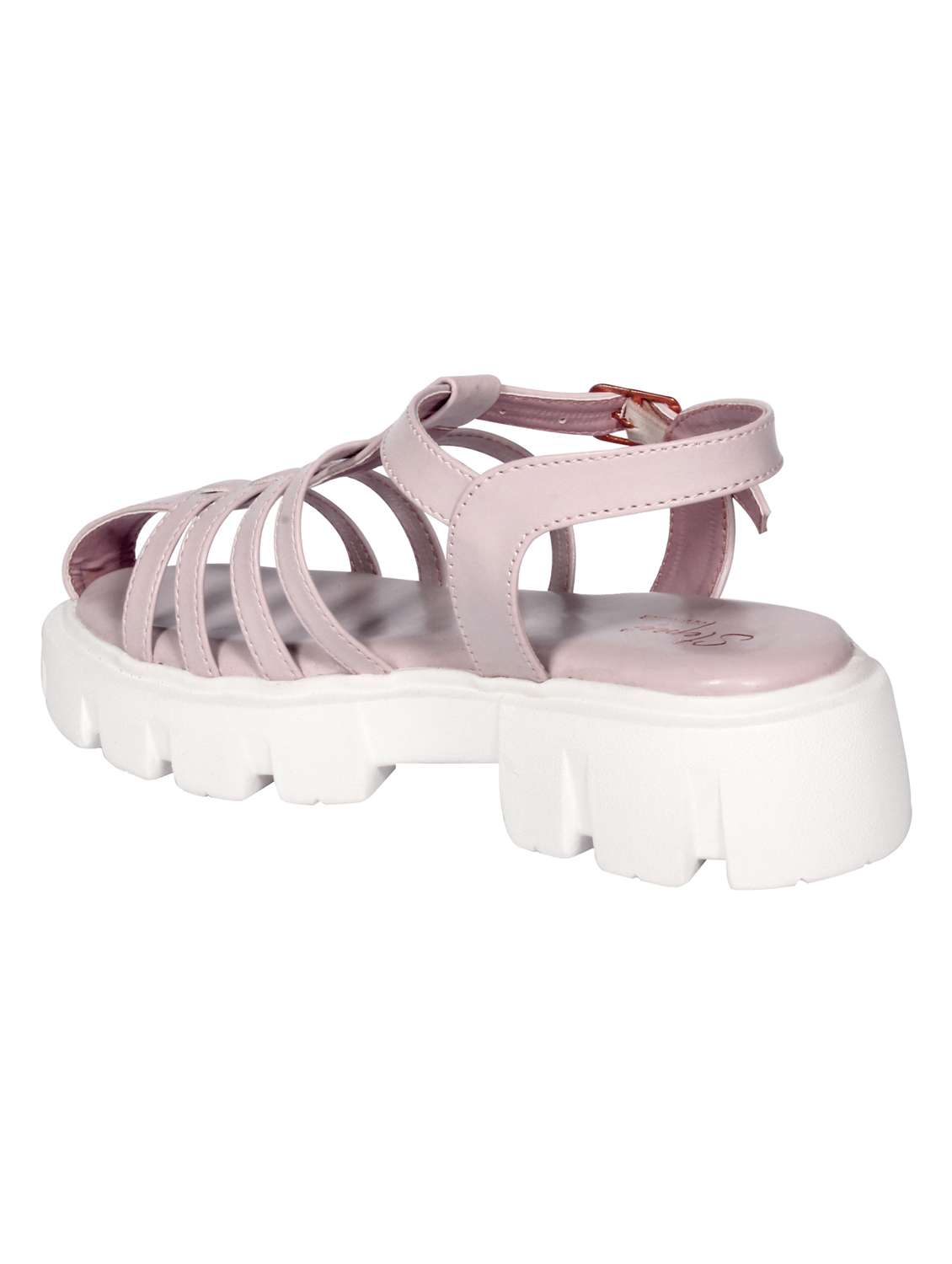 purple solid gladiators sandal - 20311245 -  Standard Image - 2