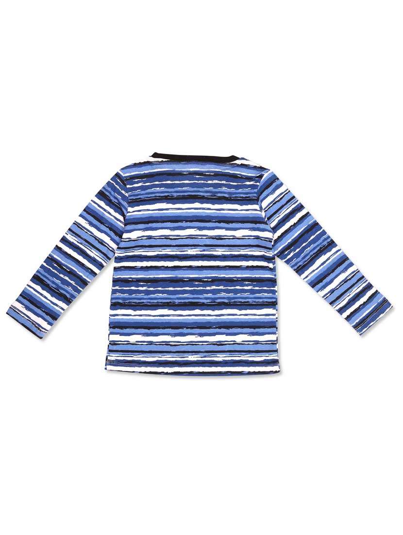 blue printed pyjama nightwear set - 20316026 -  Standard Image - 2