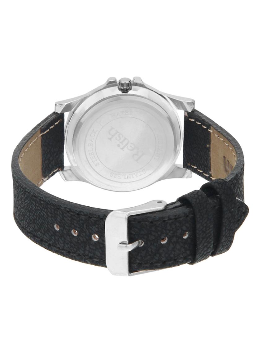 girls orange dial leatherette belt watch - 20317018 - Standard Image - 2